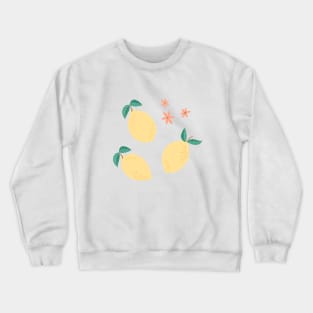 Summer Lemons Crewneck Sweatshirt